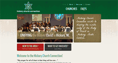 Desktop Screenshot of hickorychurches.org