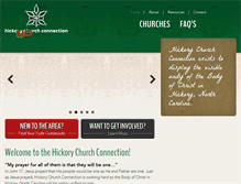 Tablet Screenshot of hickorychurches.org